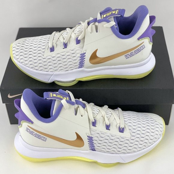 Nike Other - NEW Nike LeBron Witness 5 Summit White Men's Basketball Shoes Sneakers